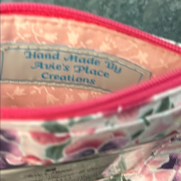 Floral Pink and Purple Women's Bag - Picture 7 of 10